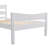Abbotsholme Wood Low Profile Platform Bed-2031509055
