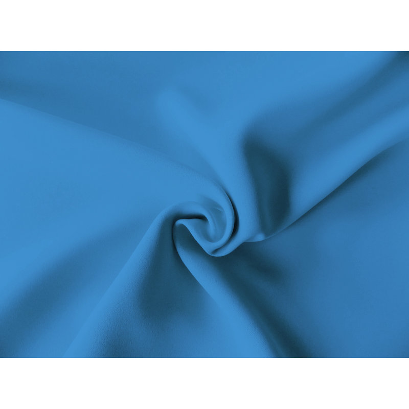 Polyester Blackout Pinch Pleat Curtain Panel, 142cm Width x 345cm Drop, Blue