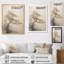 «Beige Tree Pine Zen Scenery IV», reproduction d'art sur toile-1024144951-1024144952