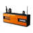 High-gloss Orange / Matte Anthracite