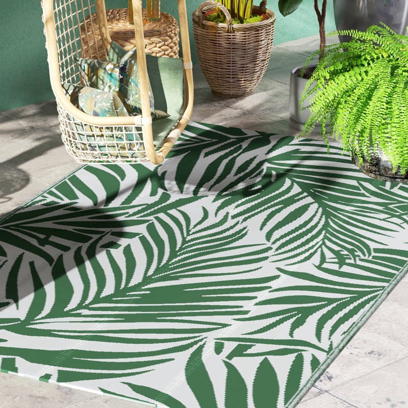Solid Colour Machine Braided 152cm X 243cm Area Rug