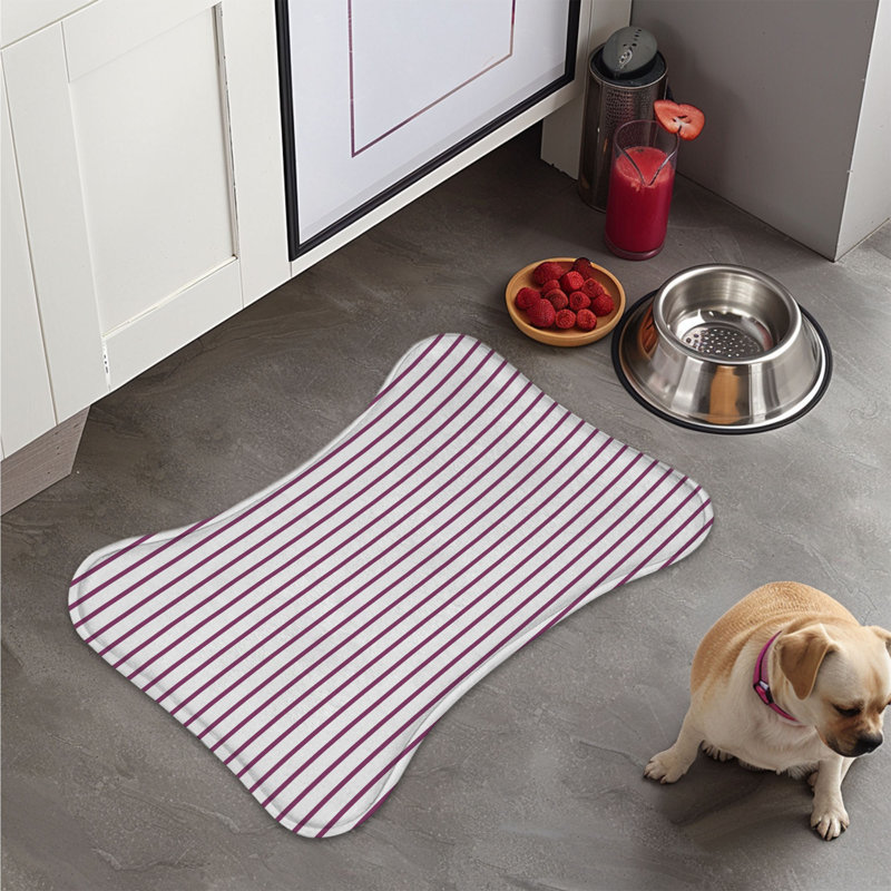 Tapis magenta 1 pièce Magenta Streaks