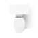 Toilette allongée deux pièces avec siphon dissimulé Memoirs Stately Continousclean St, 1,28 gallon par pouce carré