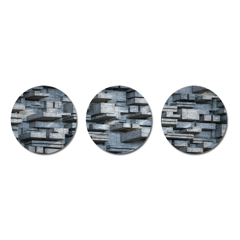 Abstract Wall Decor on Metal