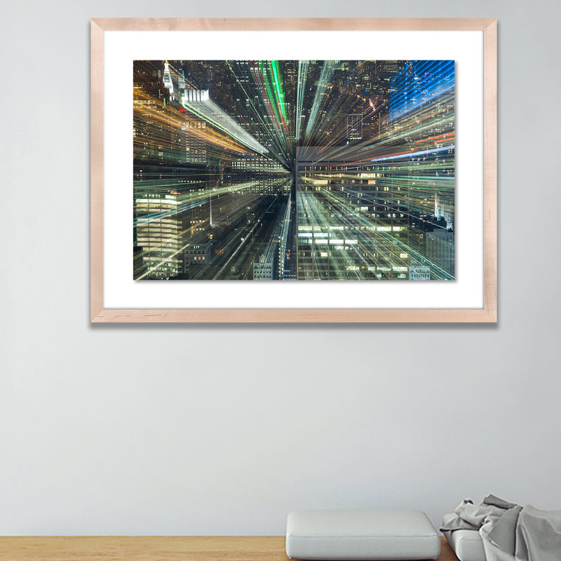 Zoom II Print by Jakob Wagner, Natural, 18" H x 24" W x 1.5" D
