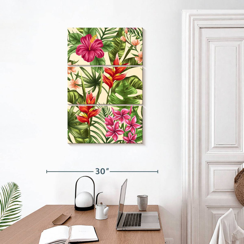 Plantes à fleurs tropicales Kerner, H 32 po x l 20 po