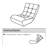 Viv + Rae™ Gatling Adjustable Reclining Ergonomic Floor Game Chair in Gray-2141924858