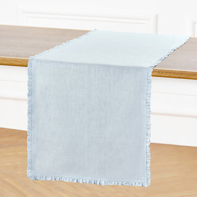 Juliette Ruffle - 100% Pure Linen Table Runner