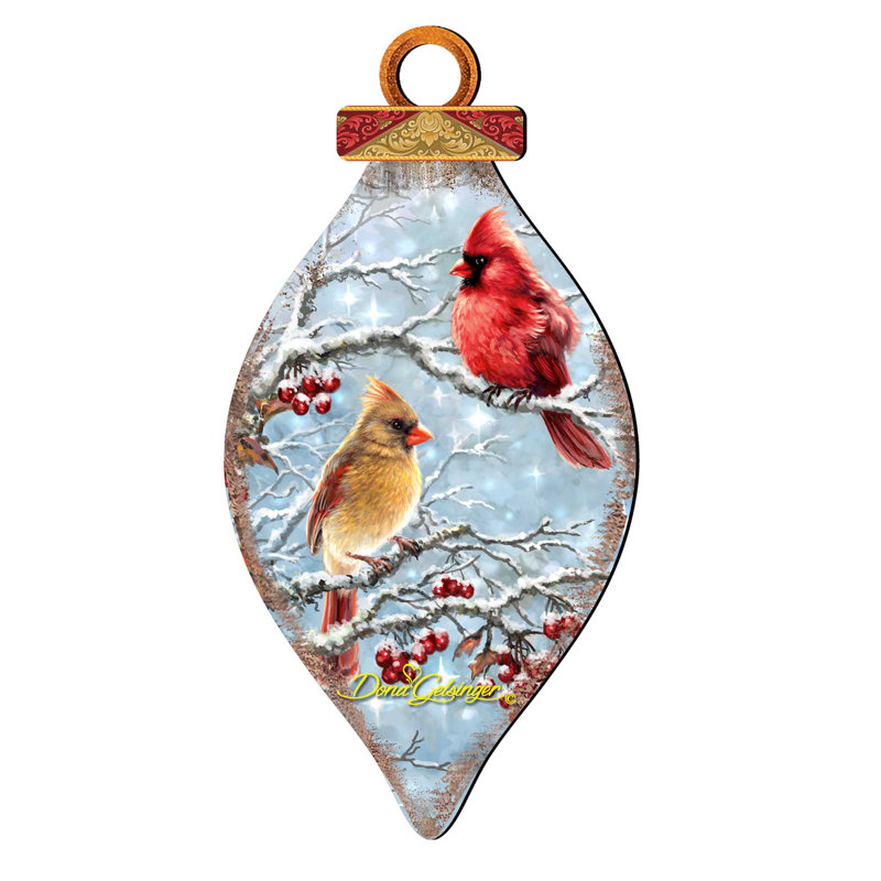 Ornement faîteau Tidaholm Cardinals
