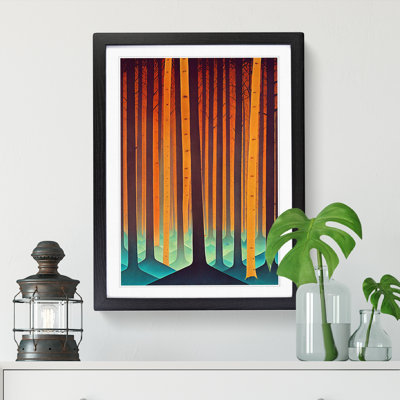 FRM-V0523-1015X Forest Soviet - Single Picture Frame Print