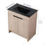 Meuble-lavabo autoportant de 30 pouces avec lavabo en céramique et 2 portes d'armoire à fermeture en douceur-125514821-125514818