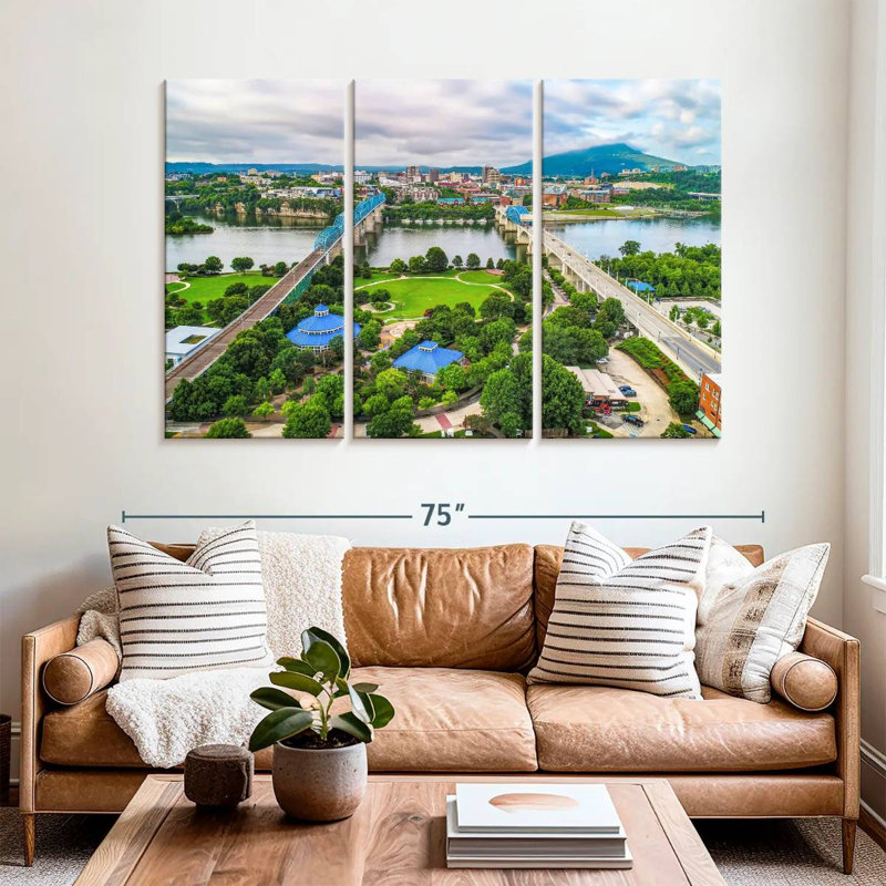 Chattanooga, Tennessee, H 42 po x l 65 po