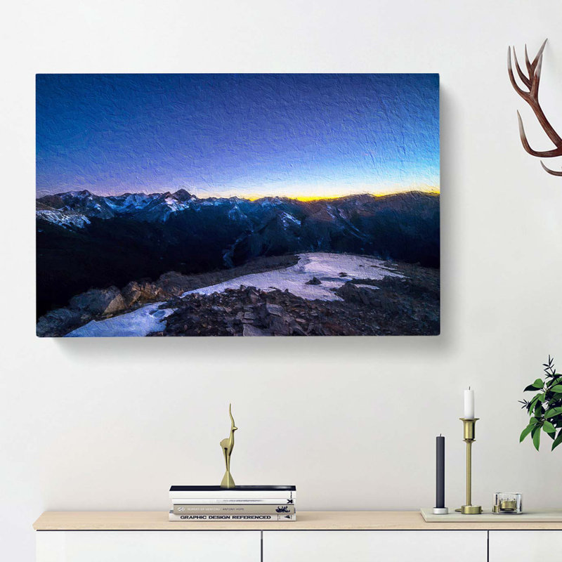Jasper National Park In Canada - Wrapped Canvas, 40cm H x 60cm W x 3cm D