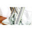 Console en verre à miroir 35,43 po Amla-1404851396