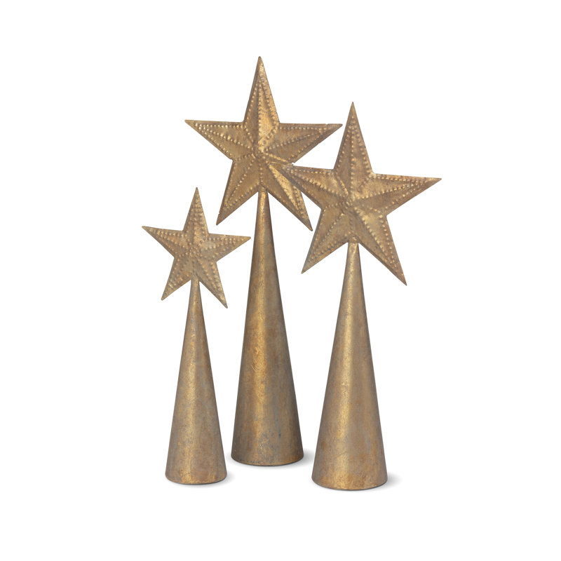 North Star Ornament, Set of 3