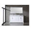 Ensemble de meuble-lavabo simple en bois massif 72 po avec rangement Maredo, miroir non inclus-127223997