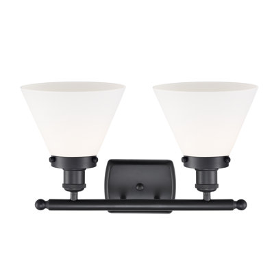 Ballston Urban Cone 2 Light 18" Bath Vanity Light