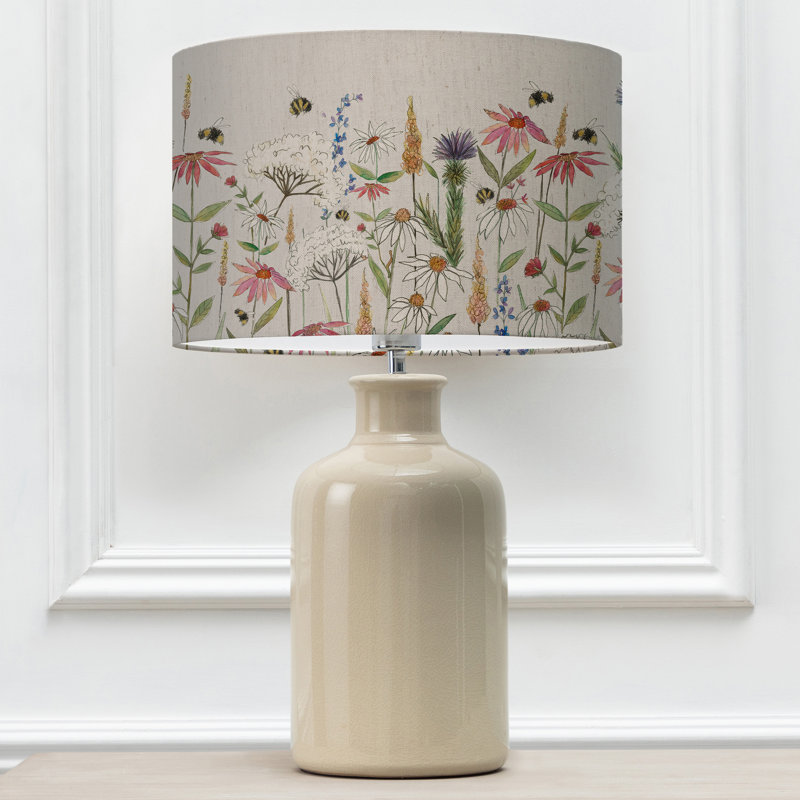 Elspeth Ceramic Table Lamp, White