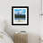 Nikai Black Picture Frame with Mat-1801528101