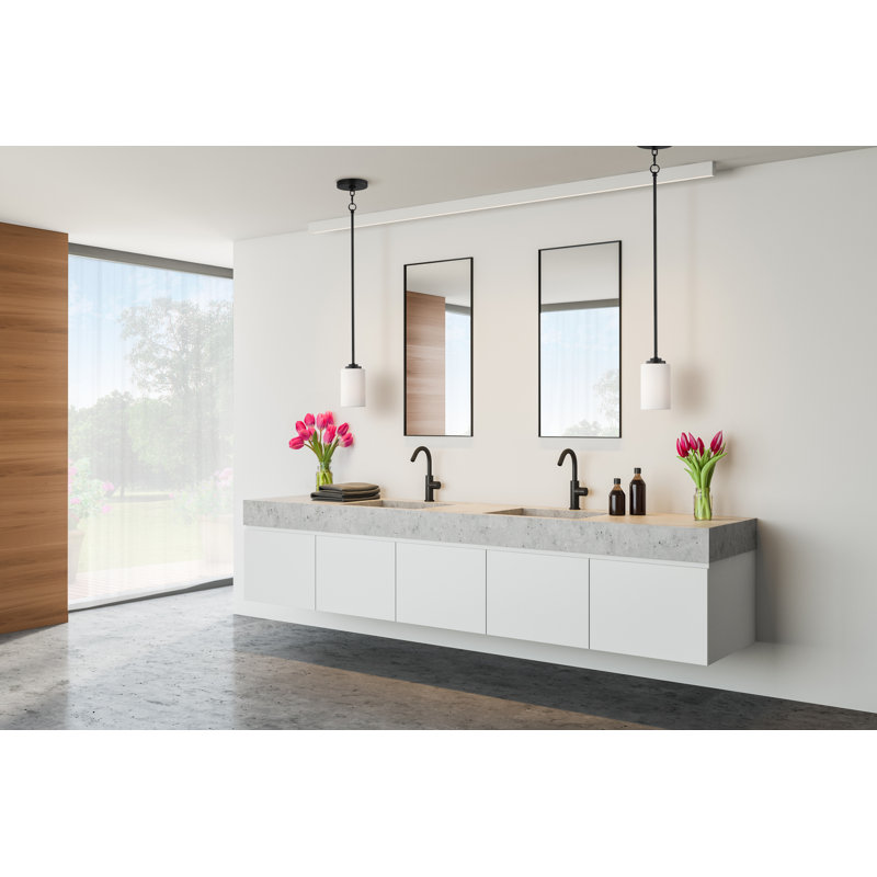 Deven 1 - Light Unique/Statement Pendant, Black