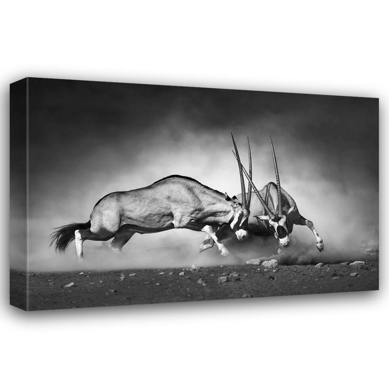 Art sur toile tendue avec toile «Fabrikken» par Millwood Pines Design, H 17 po x l 24 po