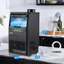 13" 90 Lb. 235W 115V Air Cooled Ice Machine Maker Countertop Black