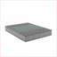 Matelas, grand matelas en mousse à confort moyen 7 po Restonic | Gris + bleu | Mousse-1022739832