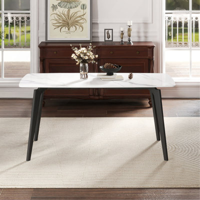 Table de salle à manger 62,99 po Modern Stone