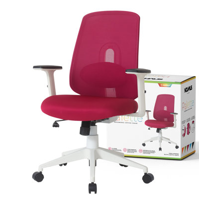 Nouhaus Palette Ergonomic Mesh Office Chair, Breathable Office Computer Desk Chair with Adjust Lumbar Support and Armrest Executive Task Chair