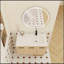 Meuble-lavabo flottant mural de 36 pouces avec lavabo en gel, finition chêne clair et rangement modulaire à 3 portes-129165886