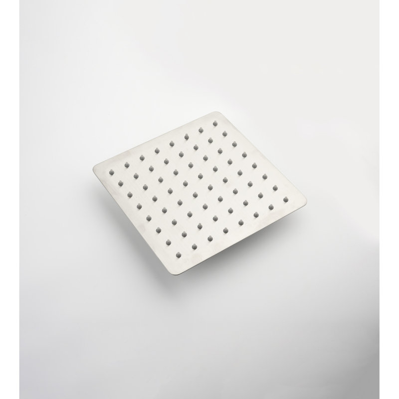 Tête de douche haute en acier inoxydable 304 - Cascade ultra-mince avec buses autonettoyantes, couverture complète du corps, procédure d'installation facile, protection contre les pluies étonnantes, méthode,