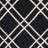 Rodgers Hand Woven Flat Weave Wool/Cotton Geometric Rug in Black/Ivory-209631780