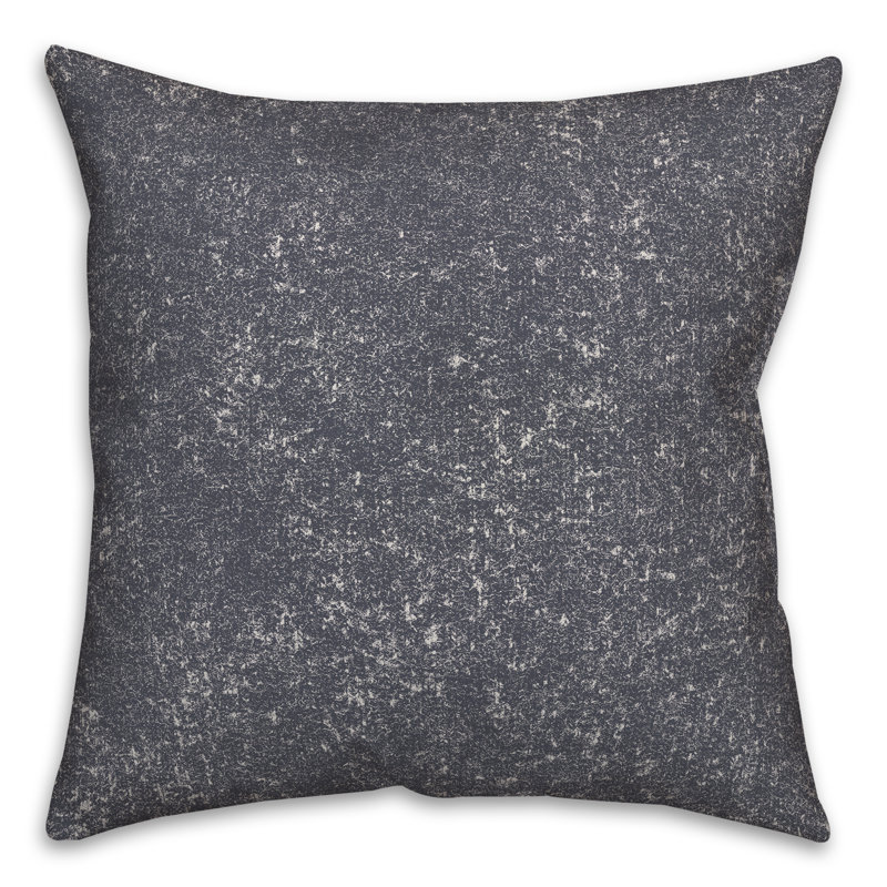 Slate Texture Square Pillow Cover & Insert