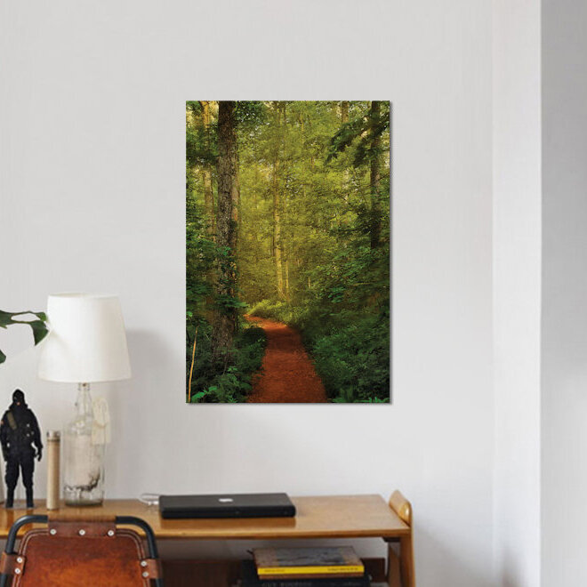 « conte path », reproduction de photo sur toile, H 26 po x l 18 po x P 1,5 po, Toile tendue, Pas de tapis