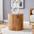 Small Cylindrical Coffee Table, Living Room Table