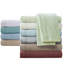 Grand drap 4 pièces en taupe - 100% douillette et ajustée 2 taies d'oreiller pour matelas 16 po brossés des deux côtés Lavable à la machine ultra doux