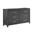 Commode double l 6 po Rifah