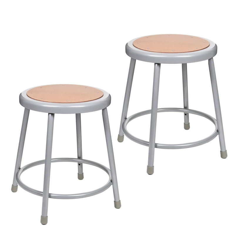 Ensemble de 2 tabourets en acier requis