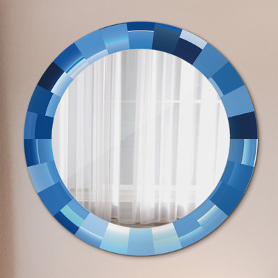 Huldar Glass Flat Wall Mirror