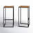 Counter Stool with Metal Frame-1936736893