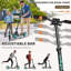 Trottinette pliable FED Fitness WayPlus KS2-Q, capacité de 240 lb, roues de 8 po, 6 ans et plus avec 4 hauteurs réglables-133033198