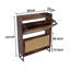 16 Pair Flip Down Shoe Storage
