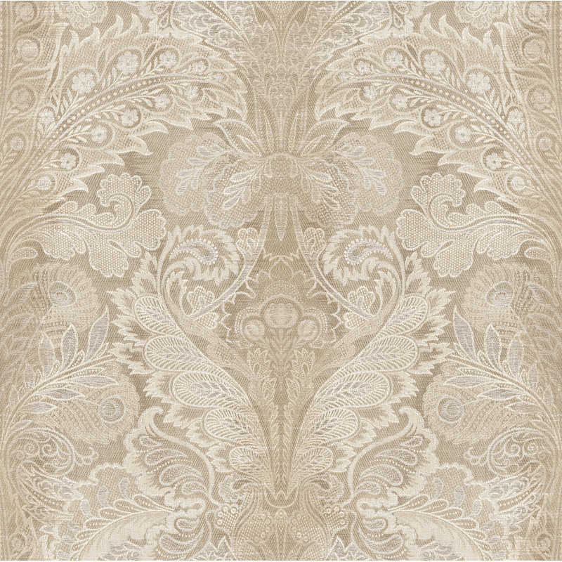 Rouleau de papier peint ancien L 33 pi x l 20,5 po Mcilwain, Beige
