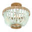 Dune Glass Semi Flush Mount