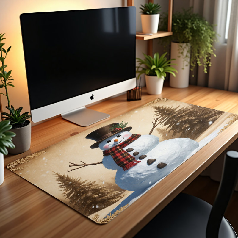 Polyester Desk Pad, 23.6x13.8