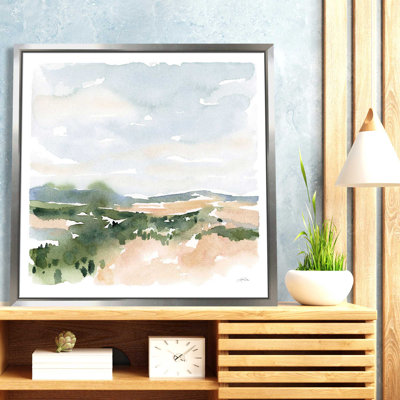 Paysage doux II - peinture