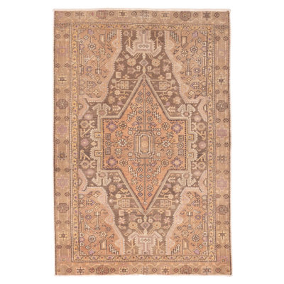 Antalya Vintage Brown Rug 4'0" x 5'11"