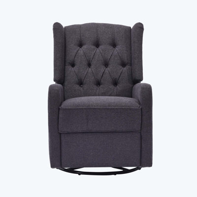 Rocking Recliner Chair,360 Degree Swivel Nursery Rocking Chair,Glider Chair -  Red Barrel Studio®, 52B62B359C0F4F6EBB61775163F4D40C