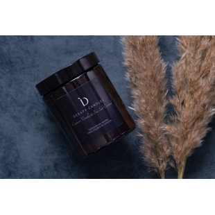 Cashmere Vanilla And Sea Salt Caramel Scented Designer Candle (Set of 2)