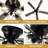 52'' Farmhouse Flush Mount Ceiling Fan With Lights And Remote Control, Vintage Reversible DC Motor Ceiling Fan For Living Room
